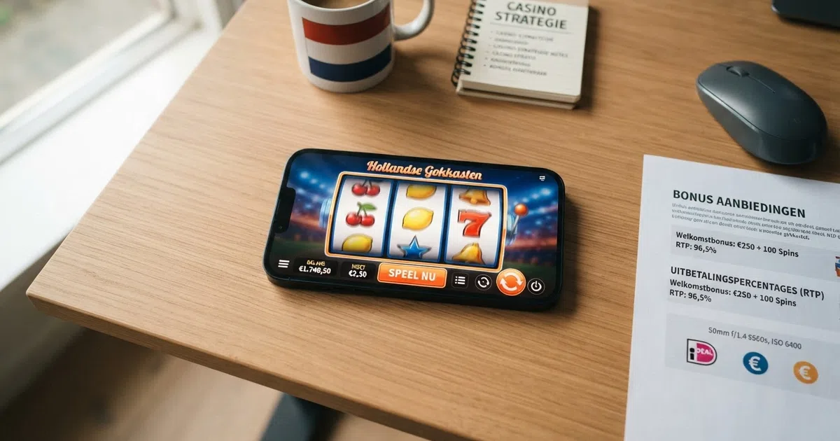 Tien Nederlandse online casino-pagina's op een rij met hun bonus-aanbod en slot-tellers