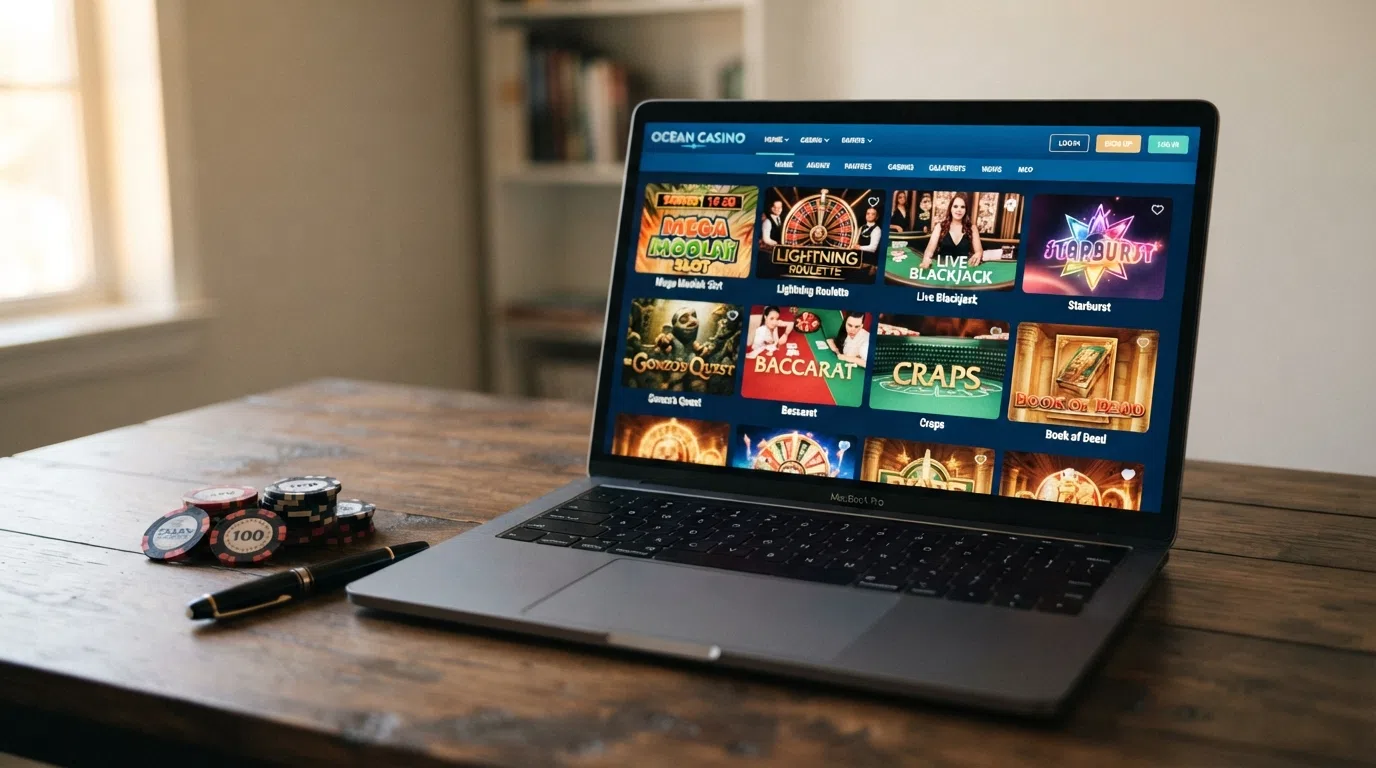 Een grid van casino-speliconen — een slot, een roulettetafel en een live-dealerstream — zonder KSA-logo